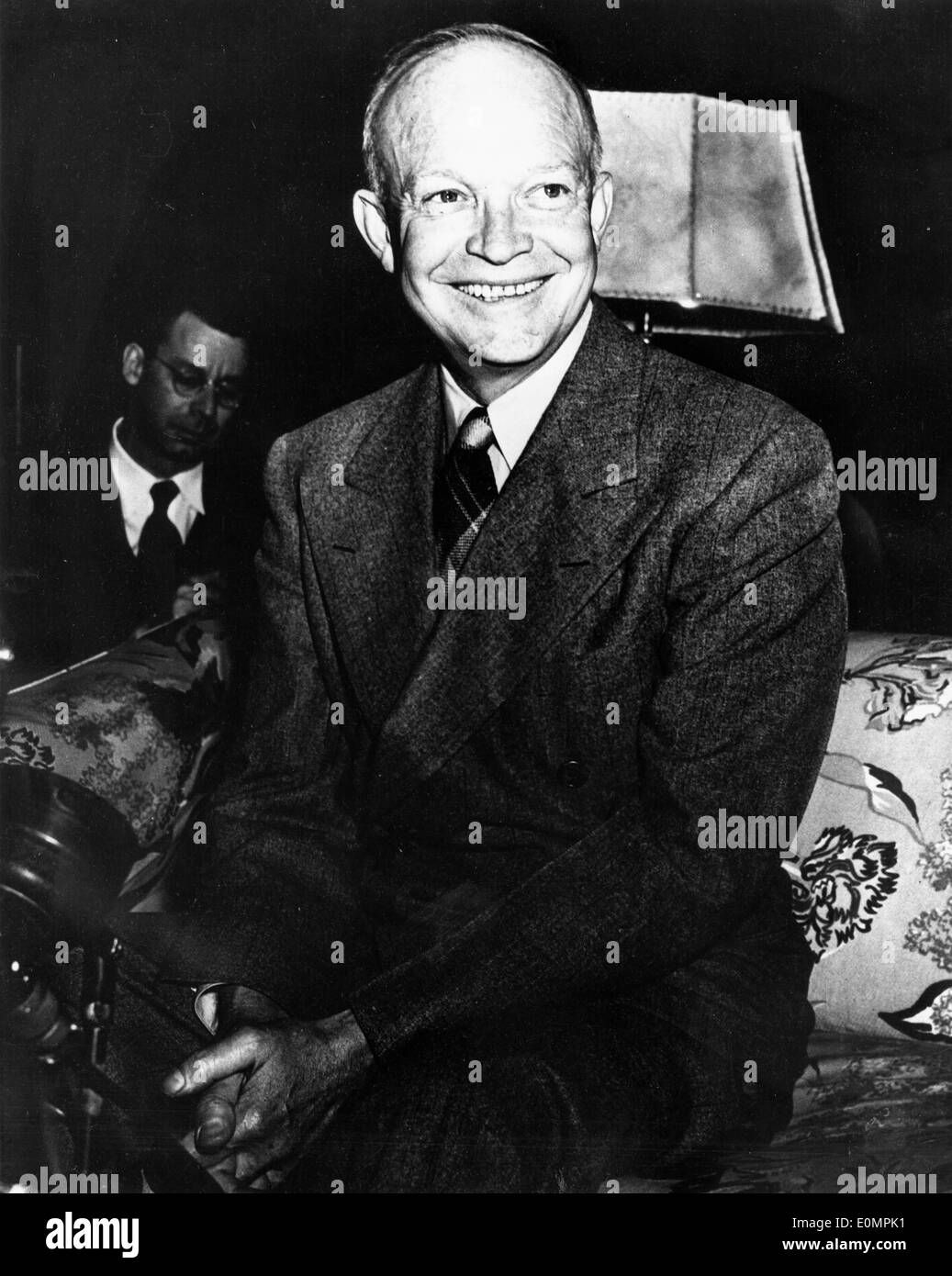 U s president dwight d eisenhower Black and White Stock Photos & Images