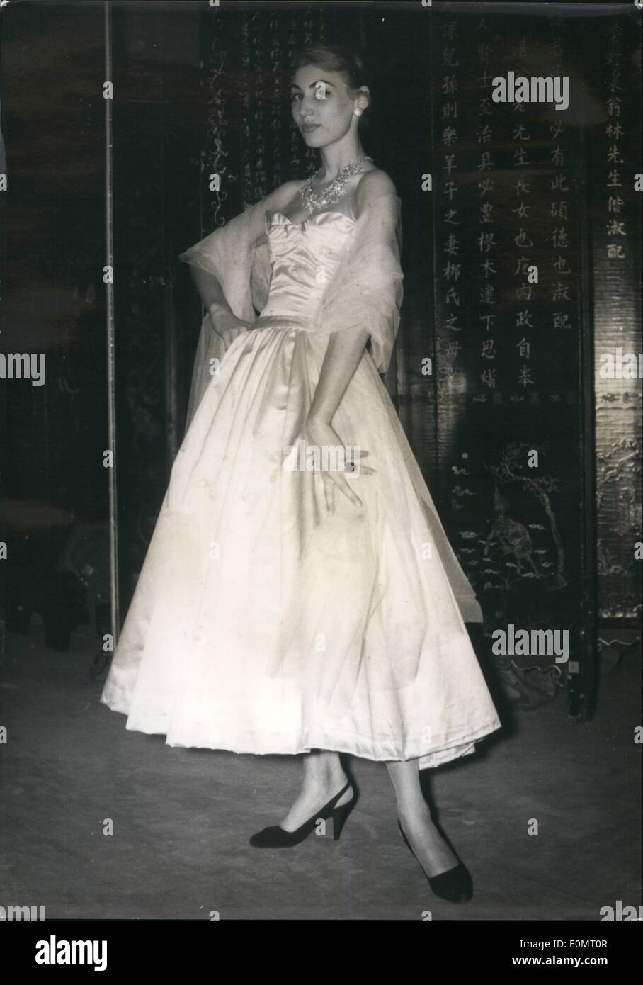 Chanel 1956 Strapless Dress — Advertisement