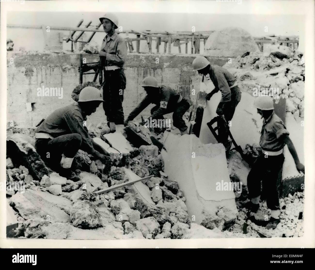 Jul. 07, 1956 - Forty People Killed And Many Injured In Greek Island 