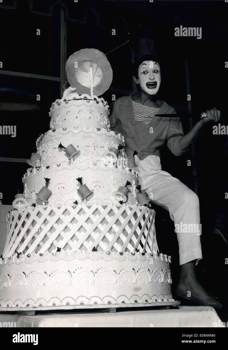 Sep. 23, 1956 - This Isn't a Pantomime: A cocktail party was held at ...