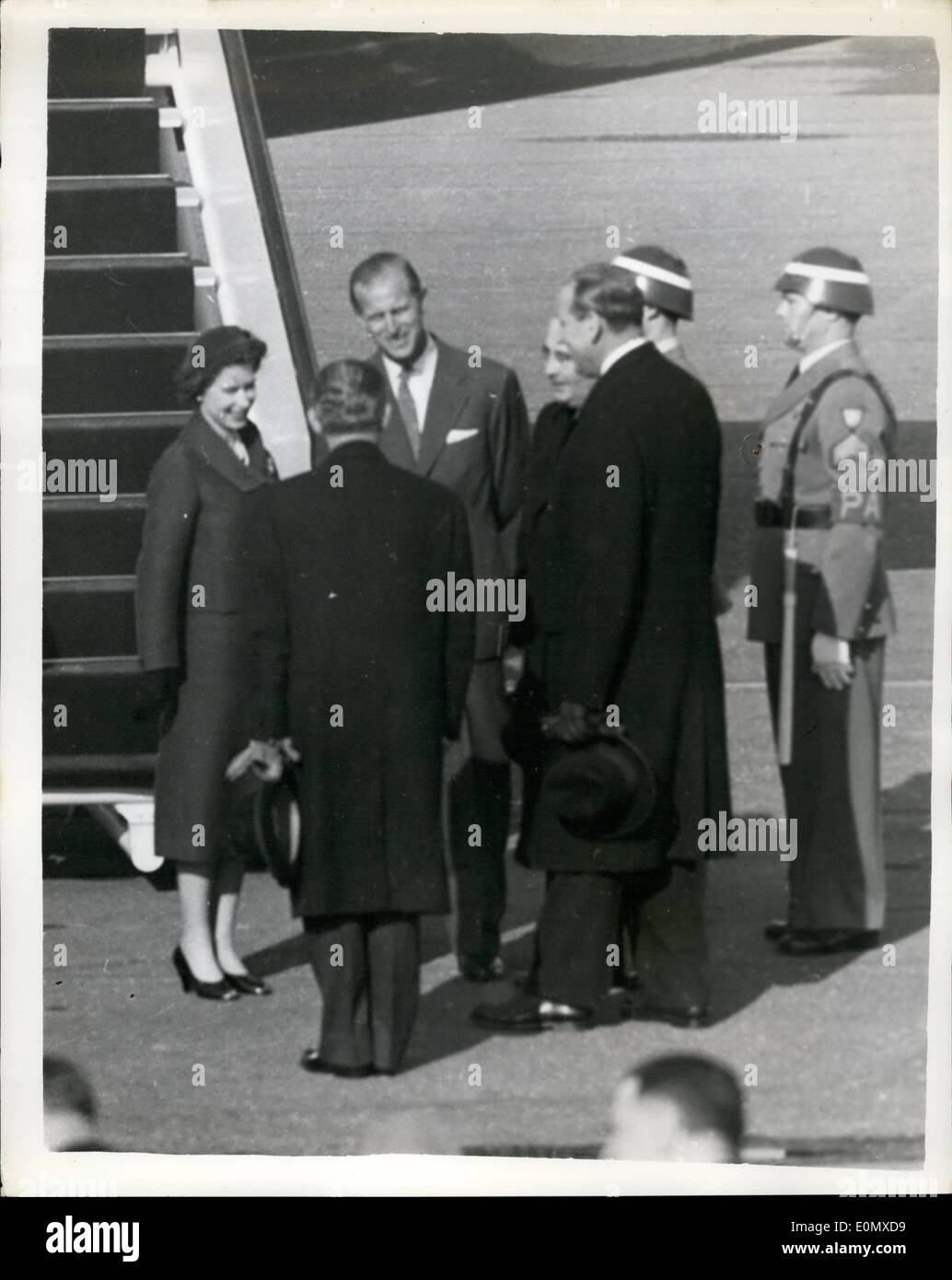 Feb. 02, 1957 - Queen And Duke Reunited: H.M. The Queen and The Duke Of ...