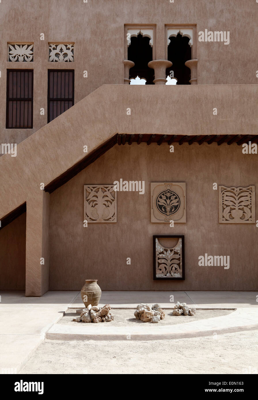 Sheikh Juma Al Maktoum House in the Heritage Village,Dubai, UAE Stock ...