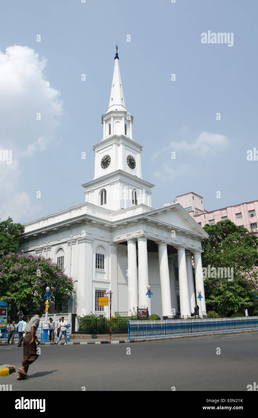 St. Andrew's Kirk (church), Kolkata, West Bengal, India Stock Photo