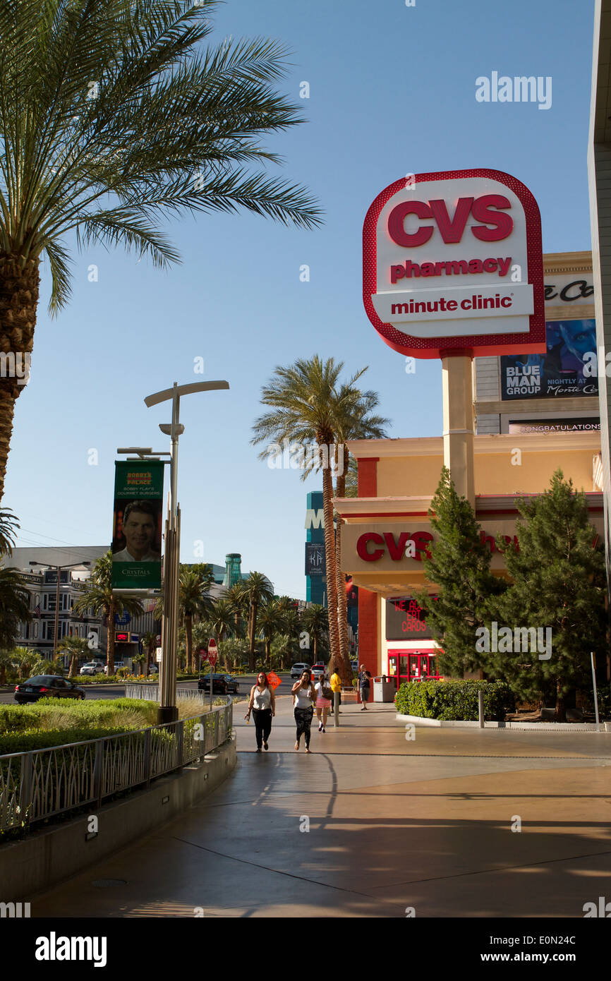 CVS 24hr Pharmacy Retail Drugstore On The Strip In Las Vegas Nevada 