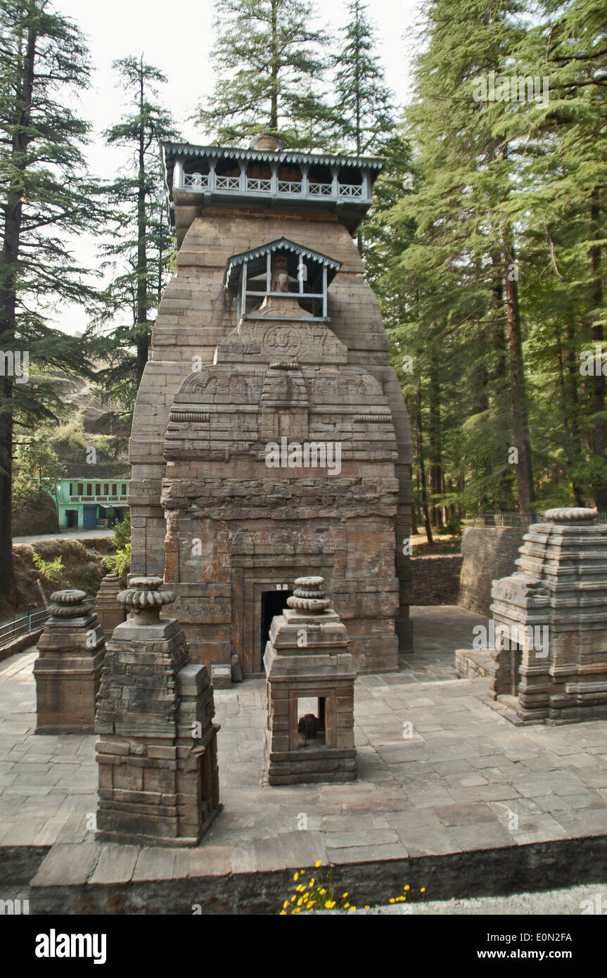 Dandeshwar temple. Almora district, Uttarakhand, India Stock Photo