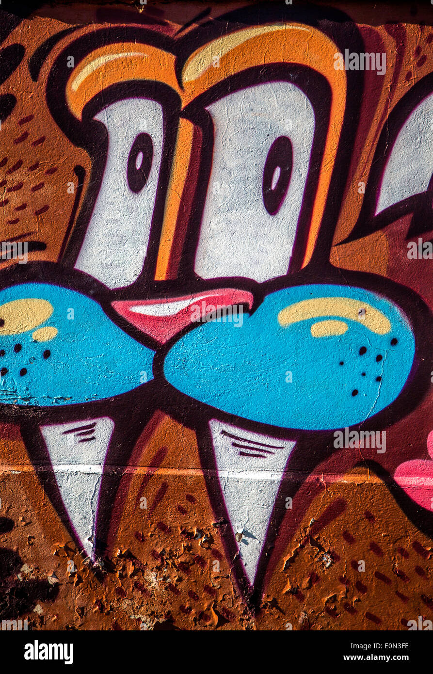 Graffiti Stock Photo
