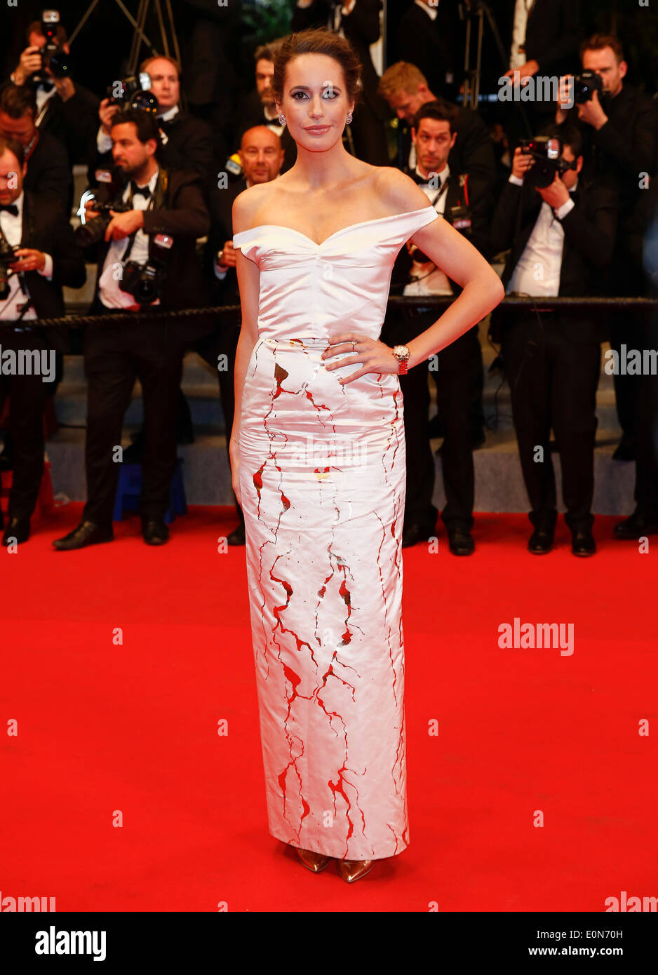 LOUISE ROE CAPTIVES PREMIERE 67TH CANNES FILM FESTIVAL CANNES FRANCE 16(02)