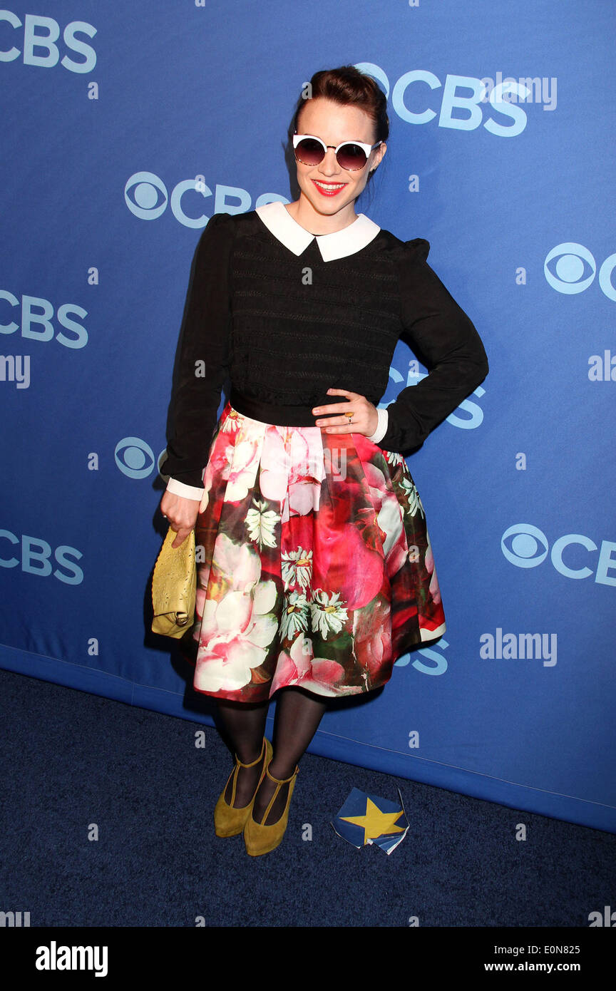 New York, New York, USA. 14th May, 2014. Actress RENEE FELICE SMITH attends the 2014 CBS Upfront