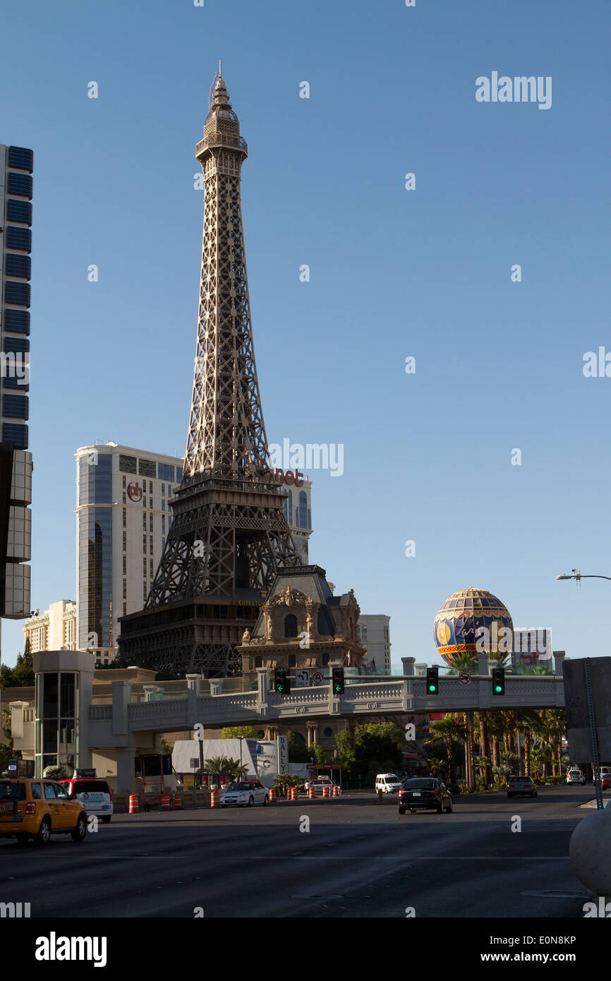 Eiffel Tower Restaurant at the Paris Hotel Las Vegas Nevada Stock Photo