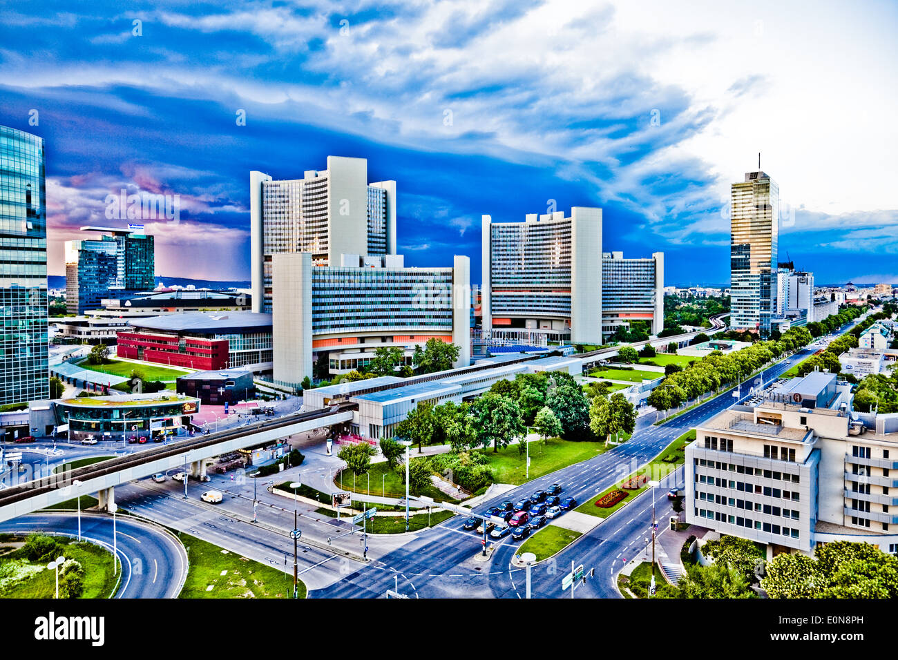 Osterreich danube city hires stock photography and images Alamy