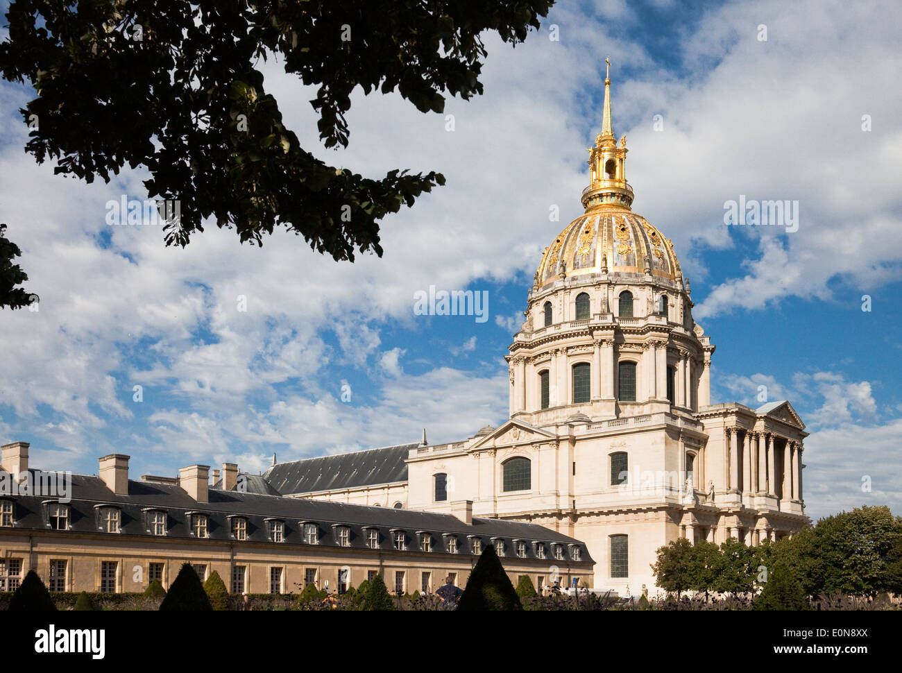 Dome des Invalides at Esplanade des Invalides, Paris, France Stock Photo