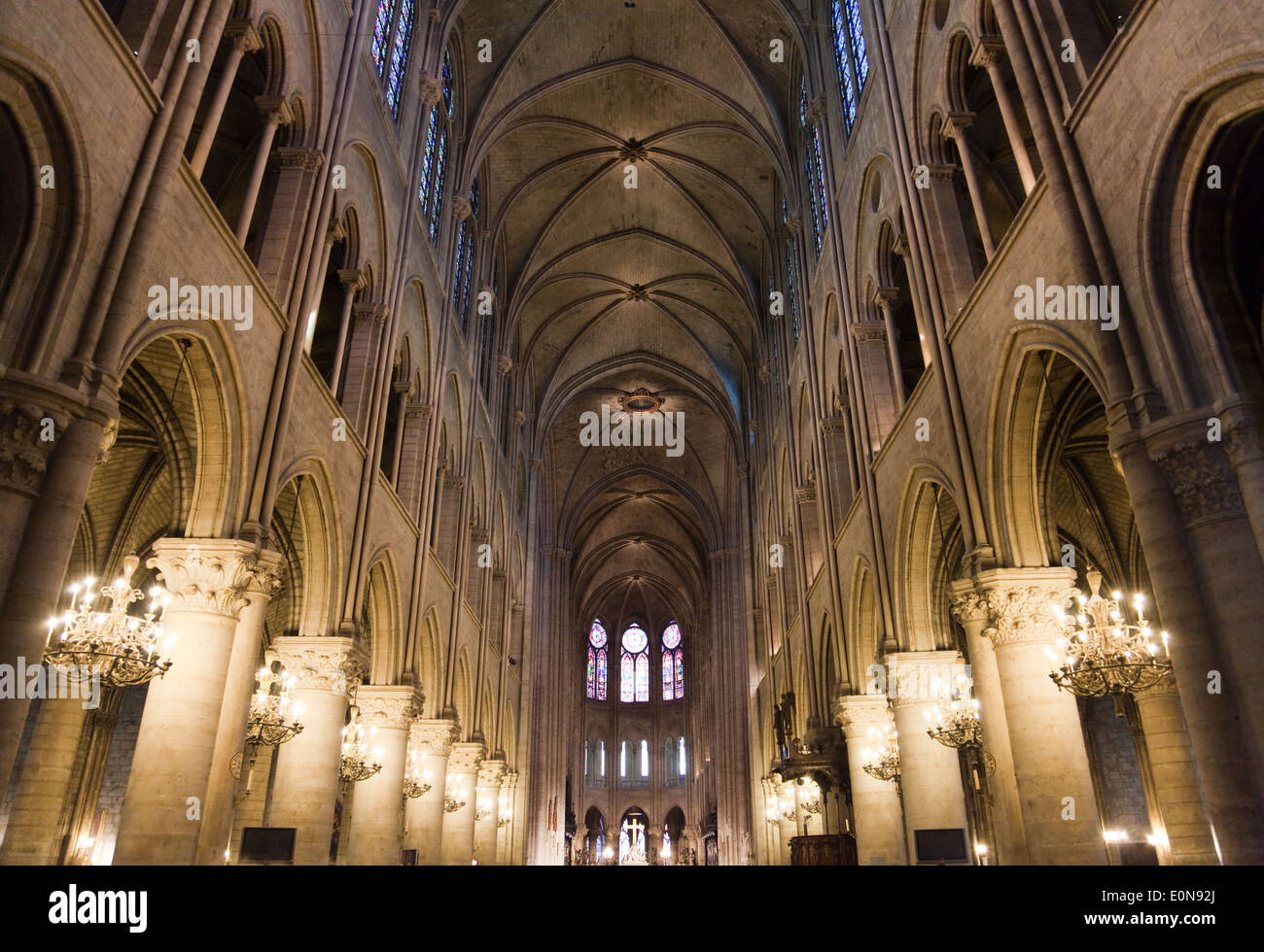 Notre Dame in Paris, Frankreich - Notre Dame in Paris, France Stock Photo