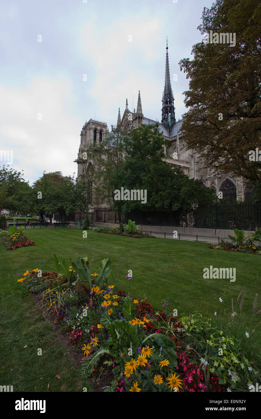 Notre Dame in Paris, Frankreich - Notre Dame in Paris, France Stock Photo