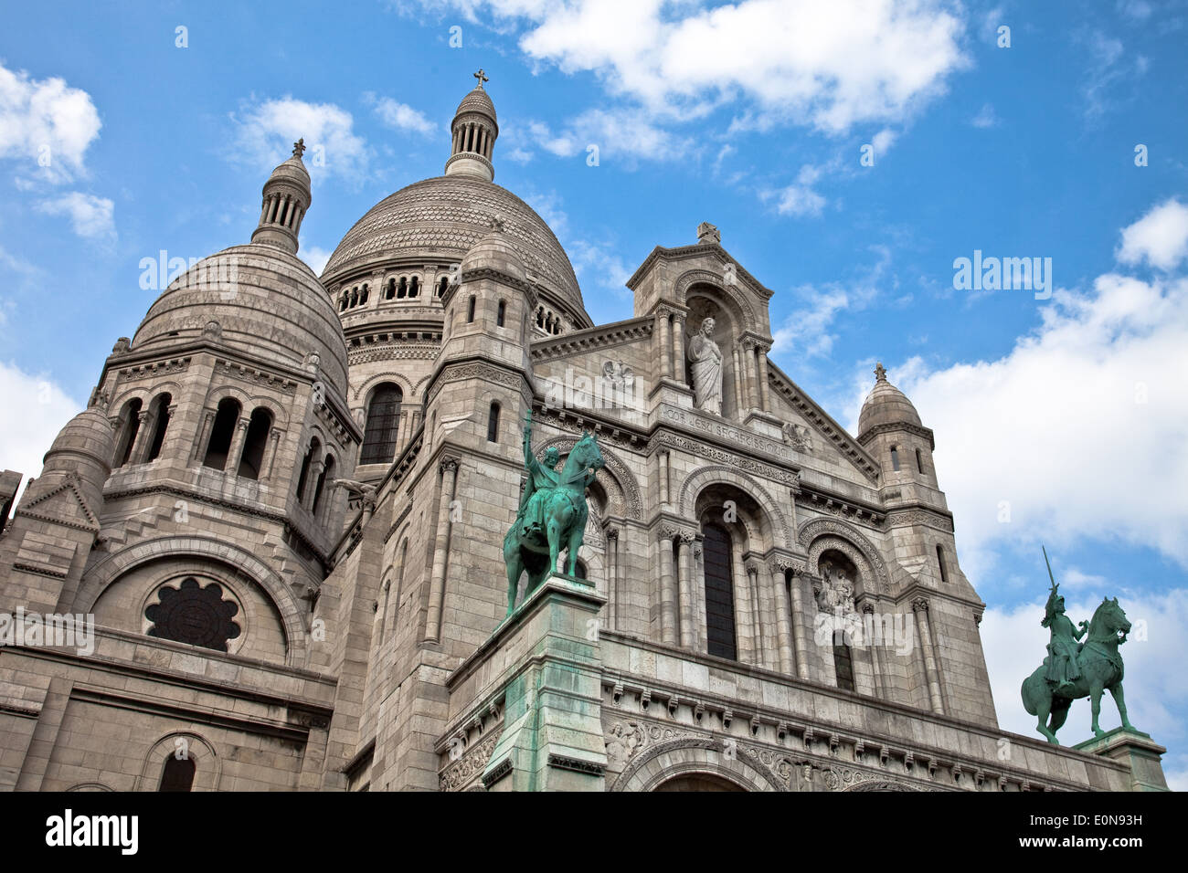 Sacre Coeur, Paris, Frankreich - Sacre Coeur, Paris, France Stock Photo