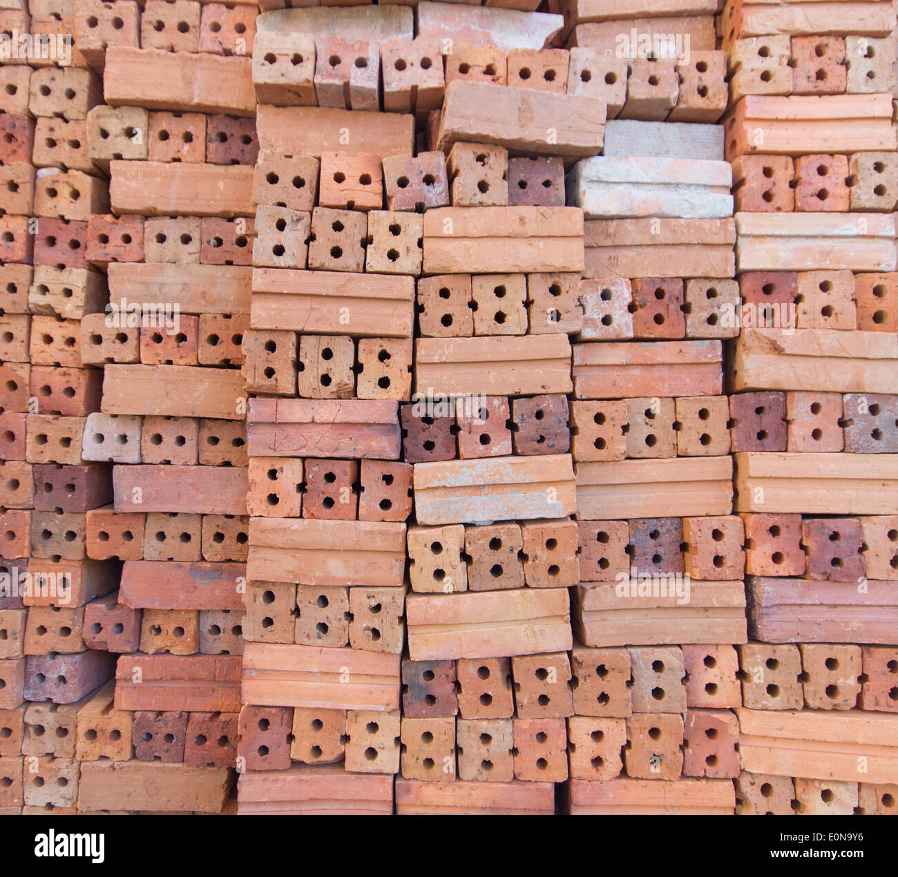 Lot of Bricks Stock Photo Alamy