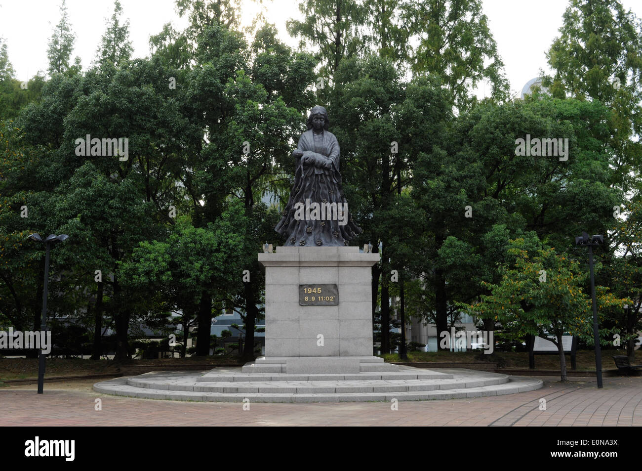 Statue,Peace park,Nagasaki city,Nagasaki,Japan Stock Photo Alamy