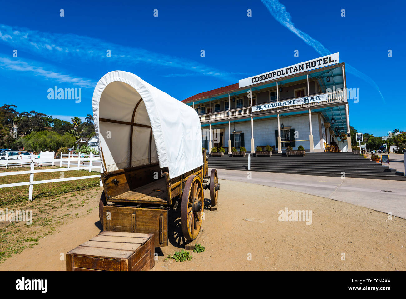 Covered wagon. Old Town San Diego State Historic Park, San Diego