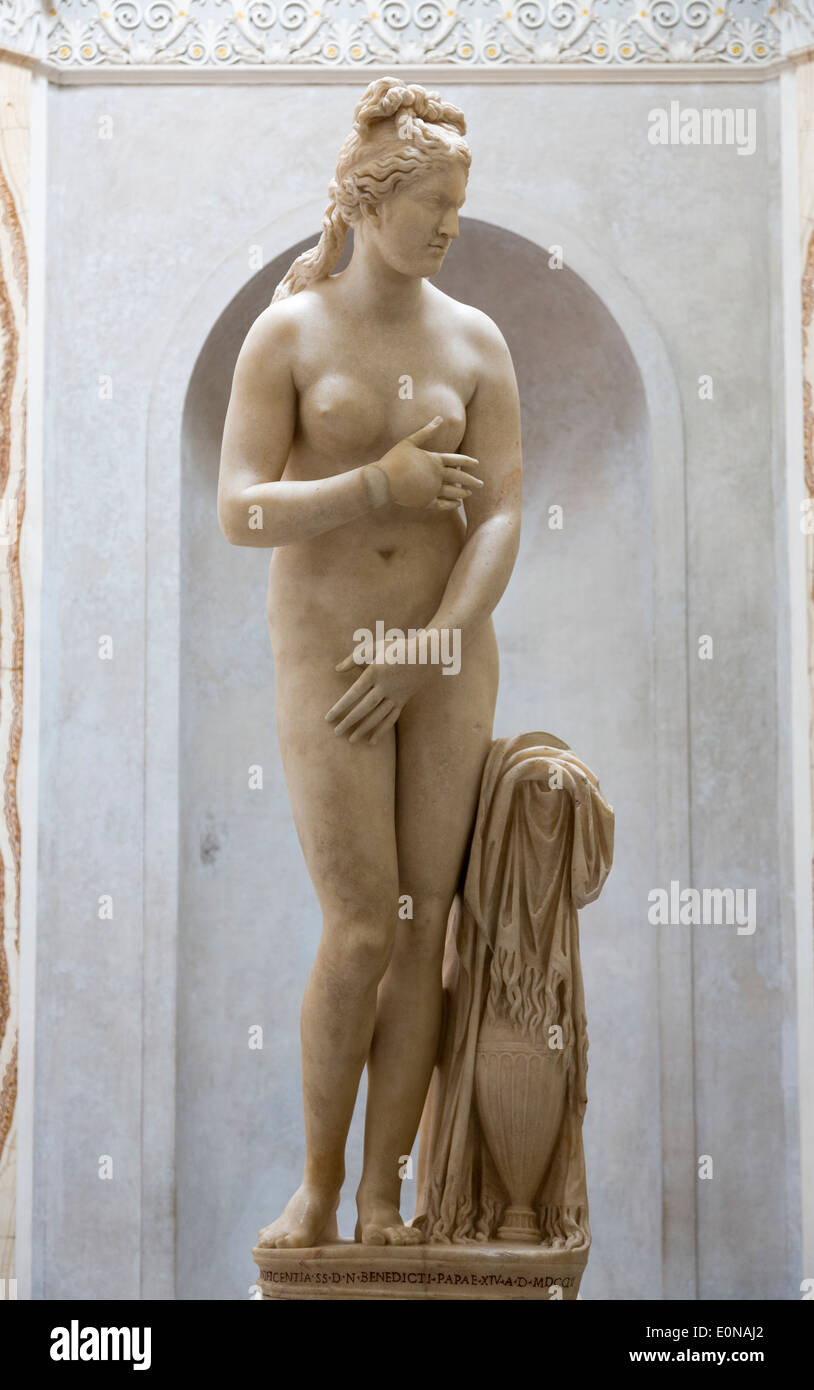 The Capitoline Venus, Capitoline Museums, Rome, Italy Stock Photo