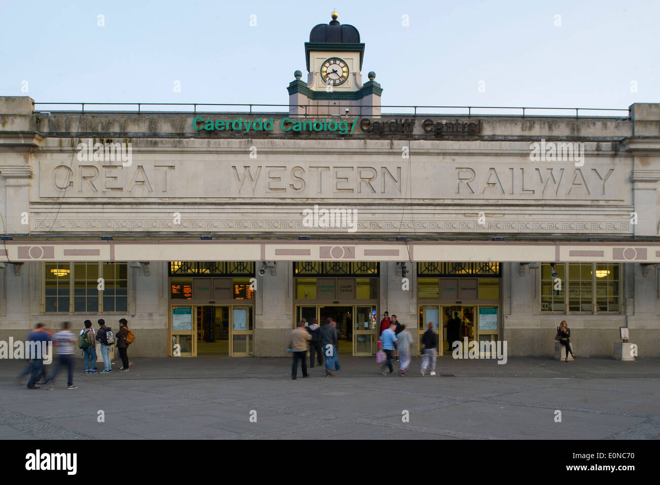 Cardiff central car park hi-res stock photography and images - Alamy