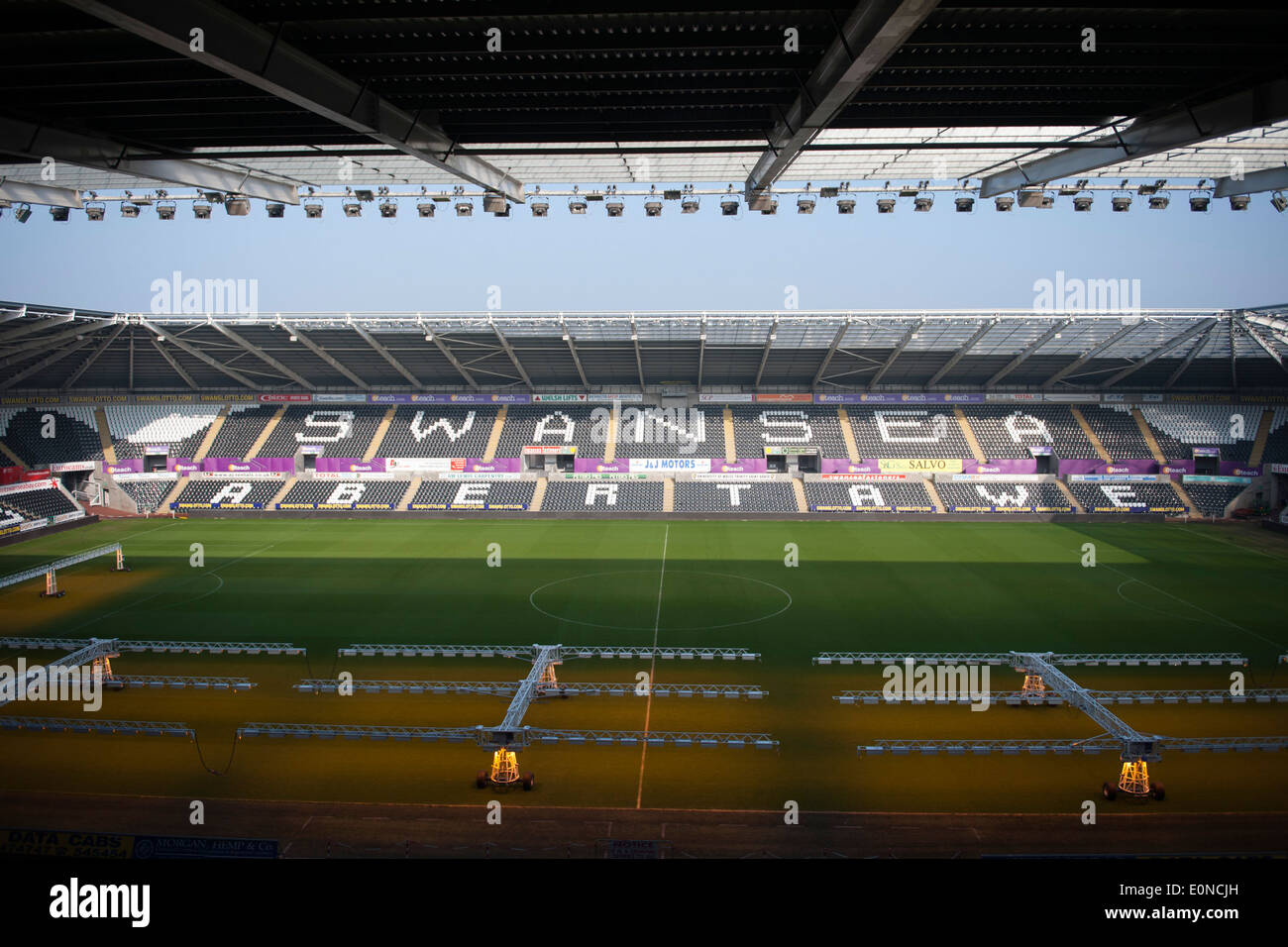 Swansea City Football Club Liberty Stadium. Stock Photo