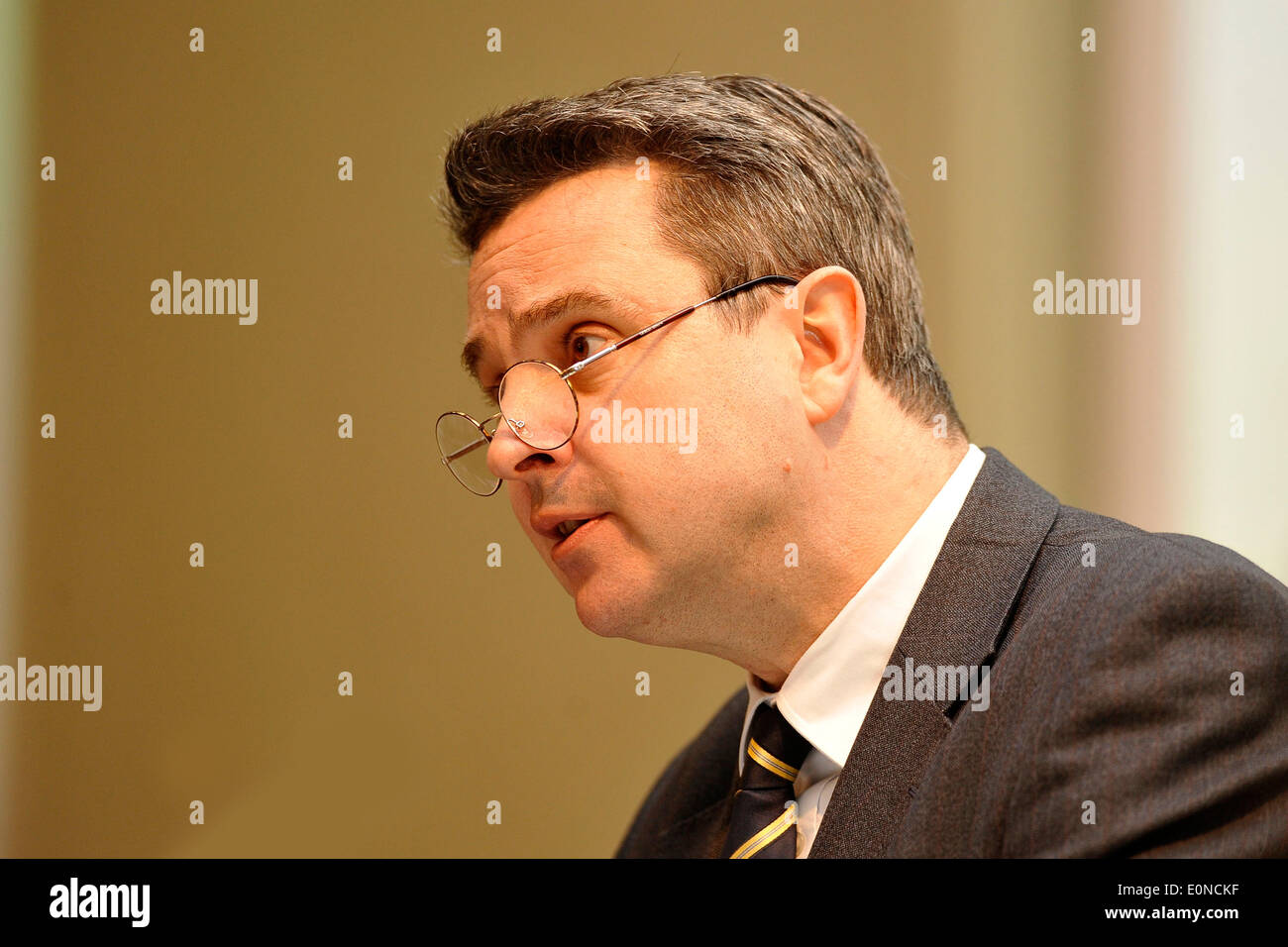 Welsh Assembly AM Huw Lewis. Stock Photo