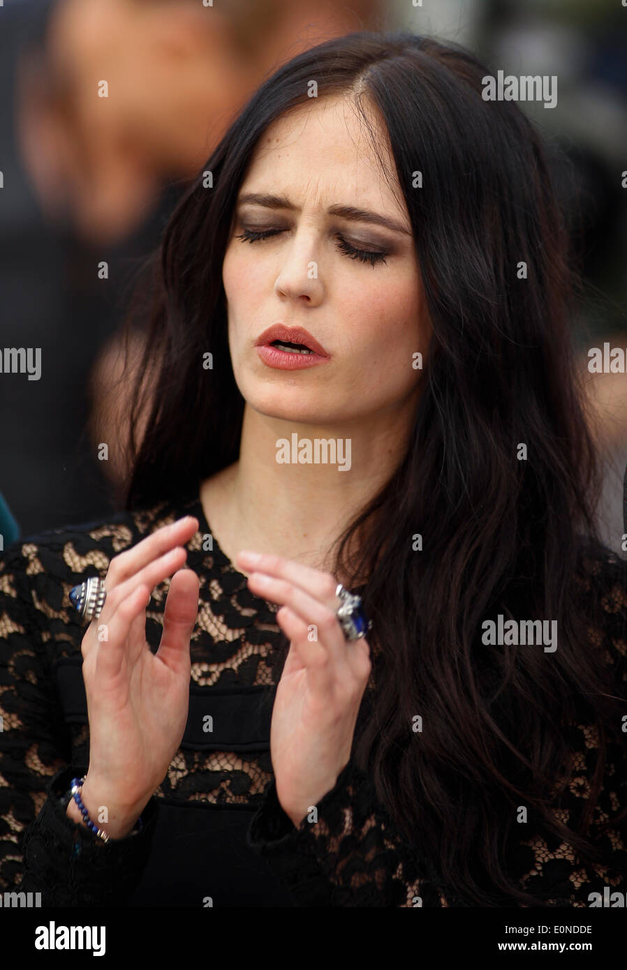 EVA GREEN THE SALVATION PHOTOCALL. 67TH CANNES FILM FESTIVAL CANNES  FRANCE 17 May 2014 Stock Photo