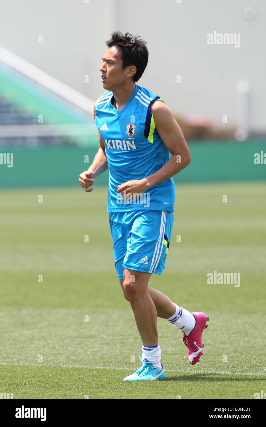 Makoto Hasebe (JPN), MAY 16, 2014 - Football / Soccer : Makoto Hasebe attends a training for FIFA World Cup Brazil in Tokyo on 16 May 2014. (Photo by Motoo Naka/AFLO) Stock Photo
