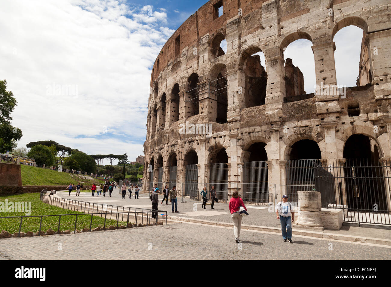 Colosseum, Rome Italy, exterior Stock Photo