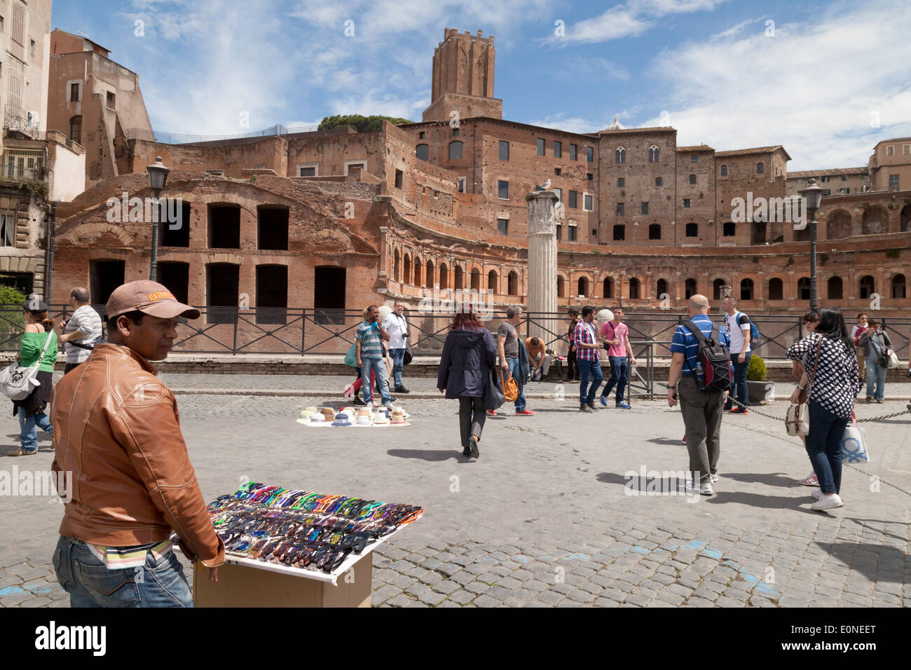 Street scene, Rome city center, the forum, Rome Italy Europe Stock