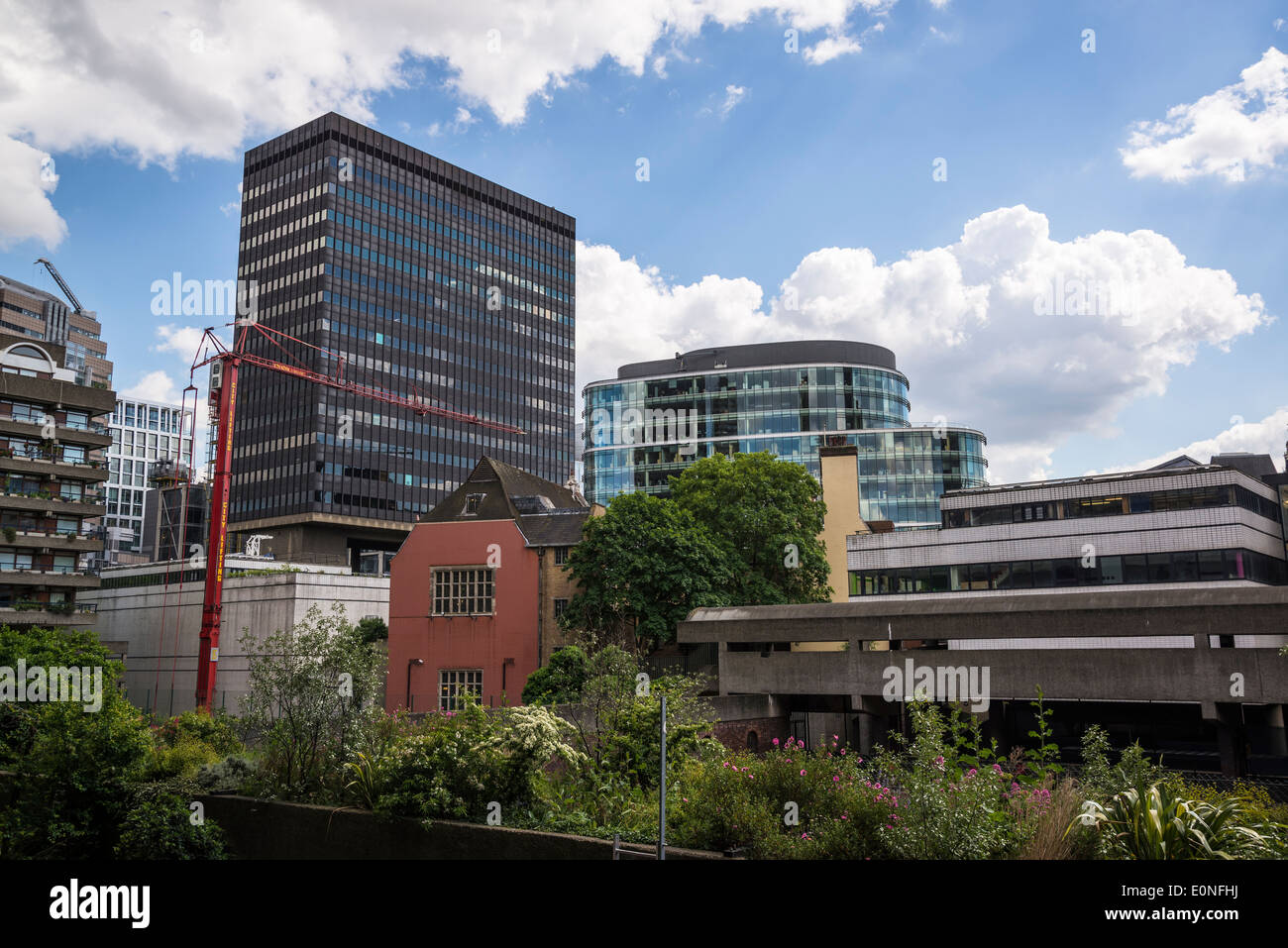 Old and new buildings, City of London, UK Stock Photo - Alamy