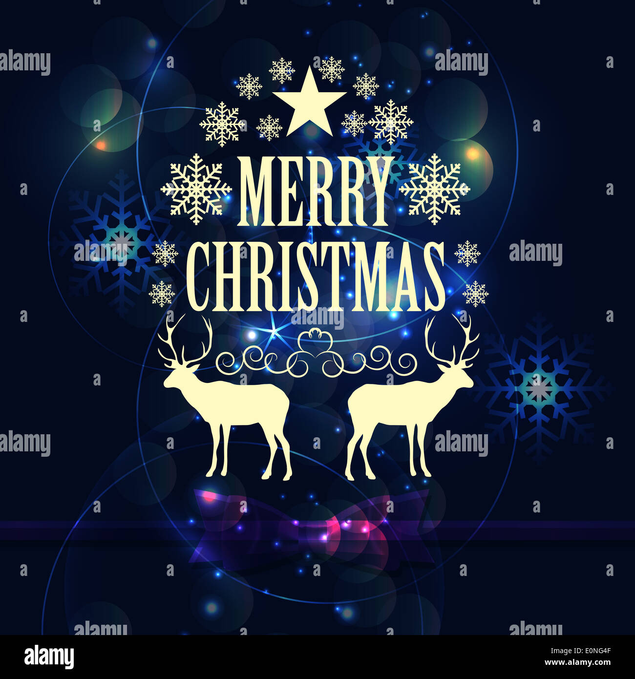 Abstract Christmas Background Vector Illustration Stock Photo - Alamy