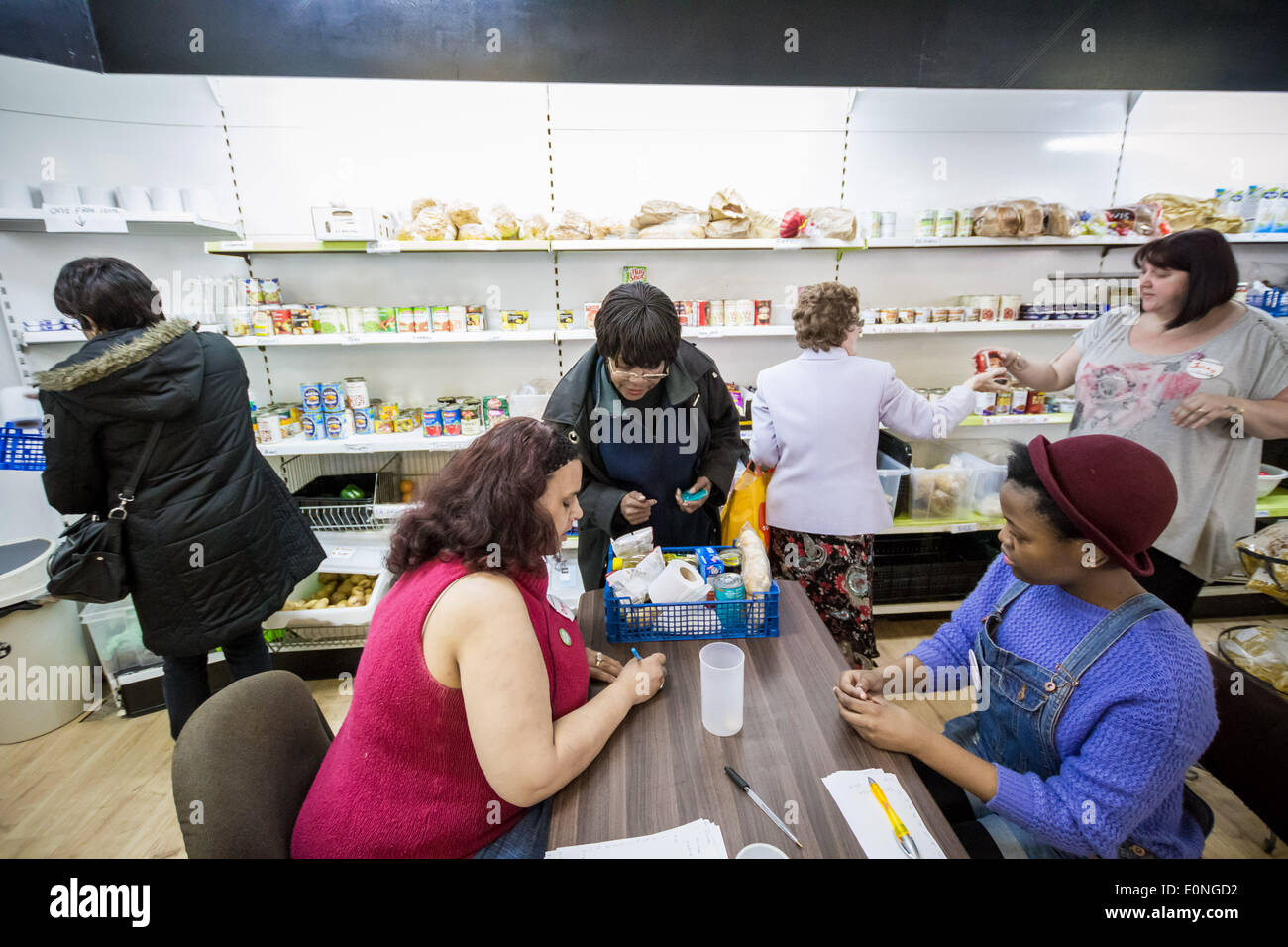 The Lewisham Food Bank in New Cross, London, UK Stock Photo Alamy