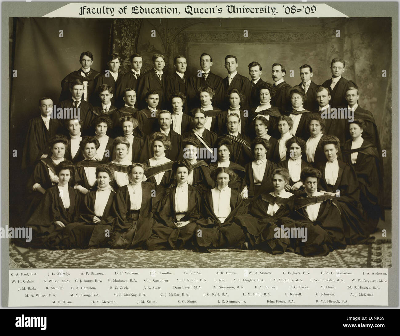 Academic staff portrait hi-res stock photography and images - Alamy