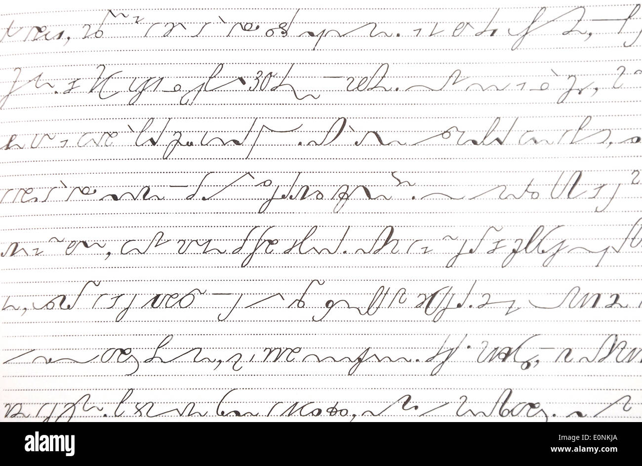 Stenography hi res stock photography and images Alamy