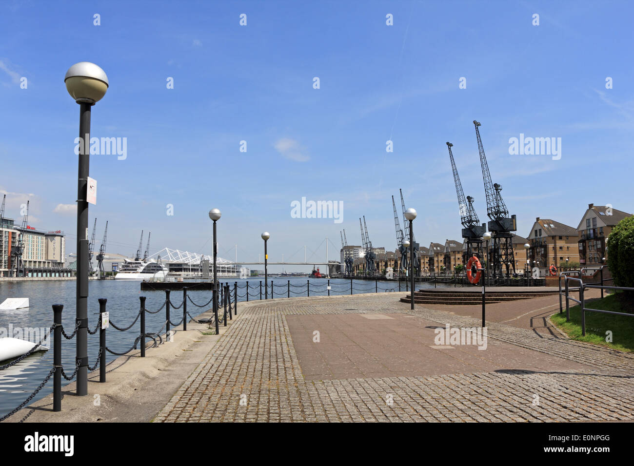 Royal Victoria Dock, London, England, UK. Stock Photo