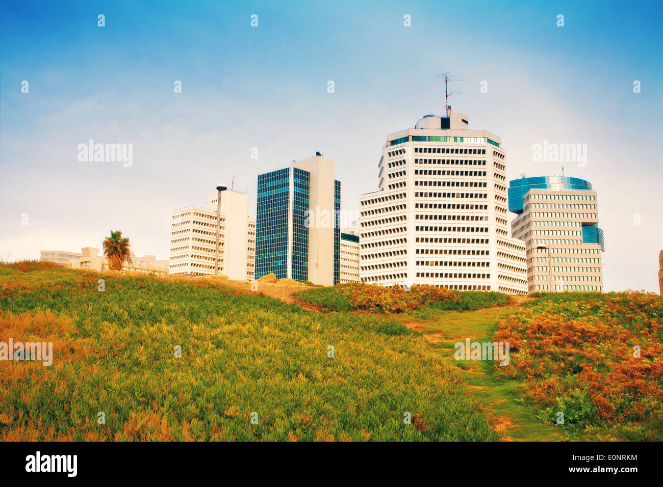 Tel Aviv city, Israel Stock Photo
