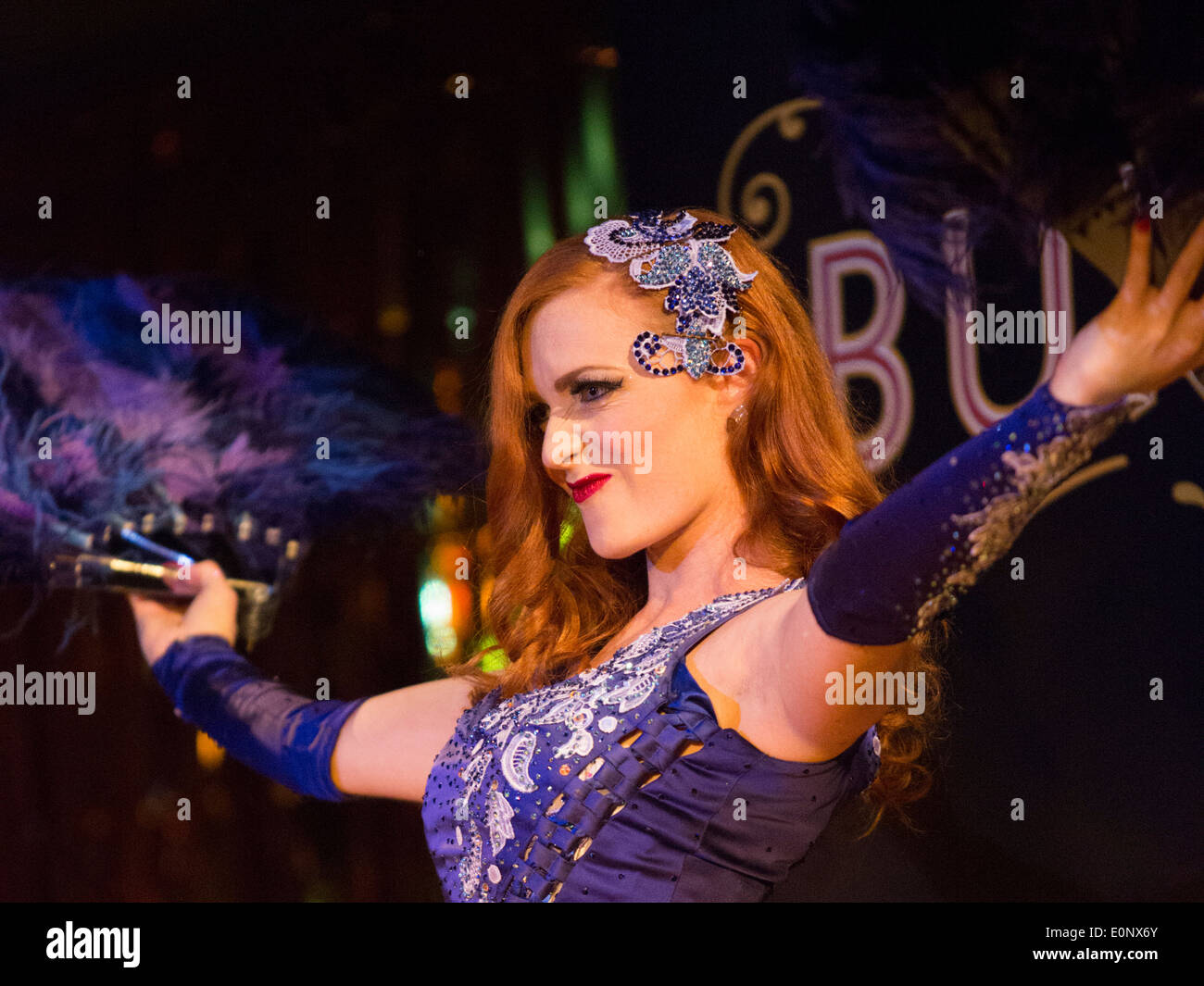 London Burlesque Festival 2014, Burlesque performer from Australia Stock  Photo - Alamy