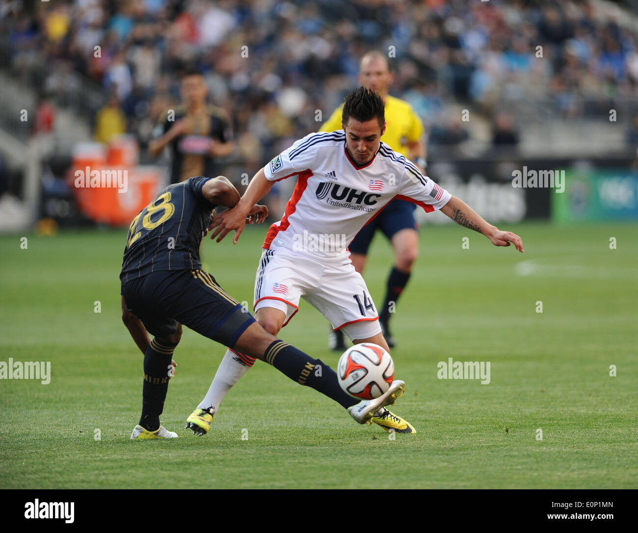 Chester, Pennsylvania, USA. 17th May, 2014. Philadelphia Union player