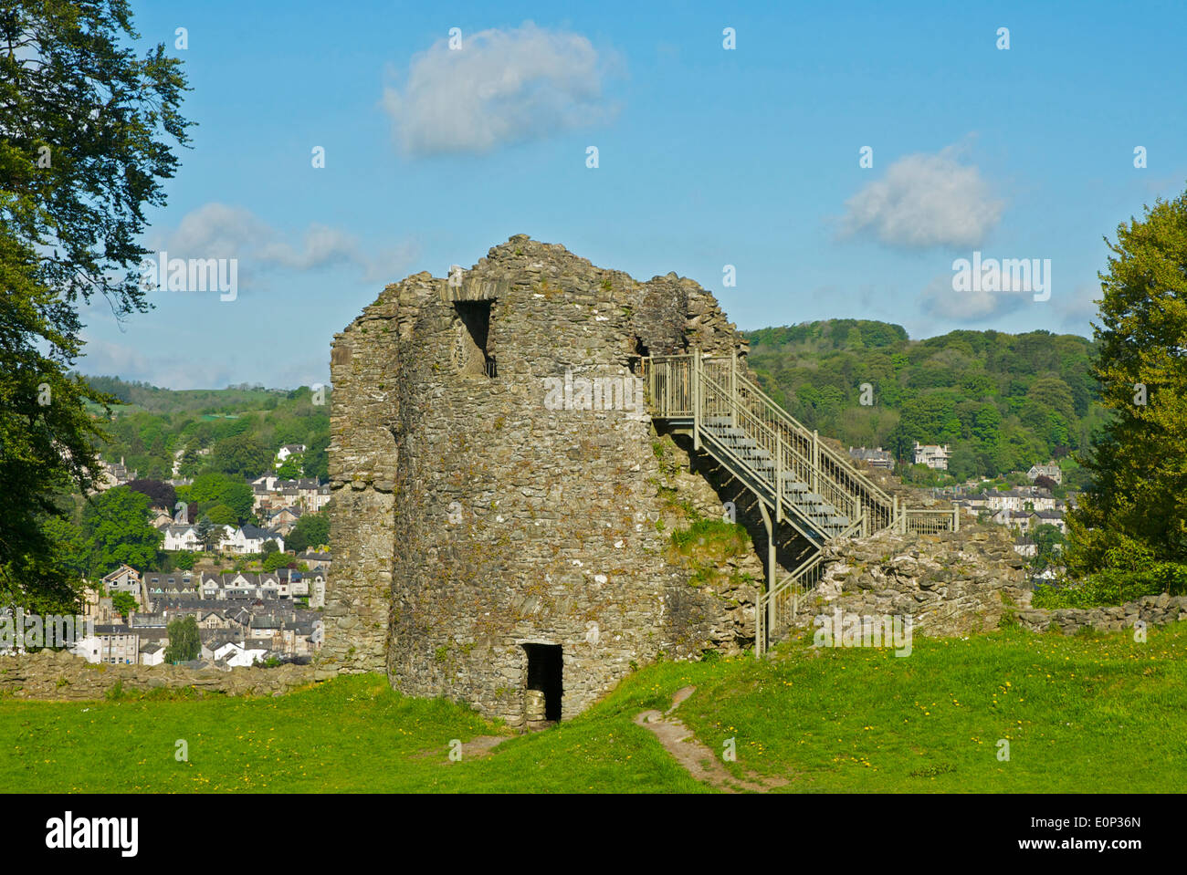 Kendal Castle, Cumbria, England UK Stock Photo Alamy