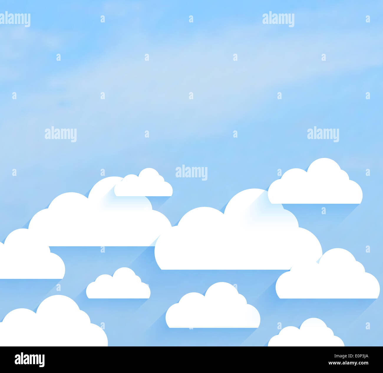 Sky with clouds Stock Photo - Alamy