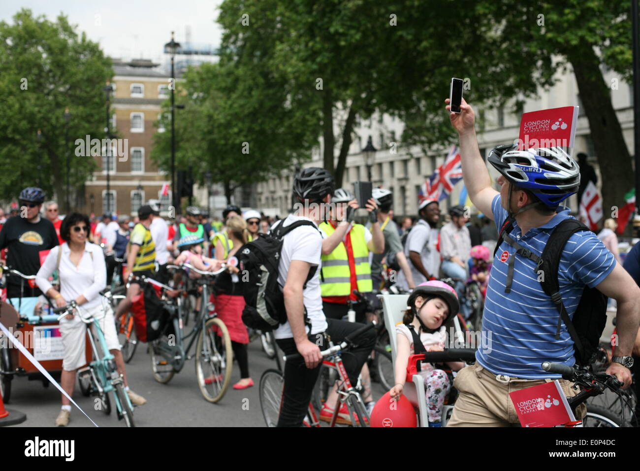 Cycle safety protest hi-res stock photography and images - Alamy