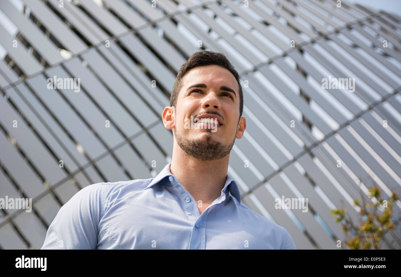 Man shot from below hi-res stock photography and images - Alamy