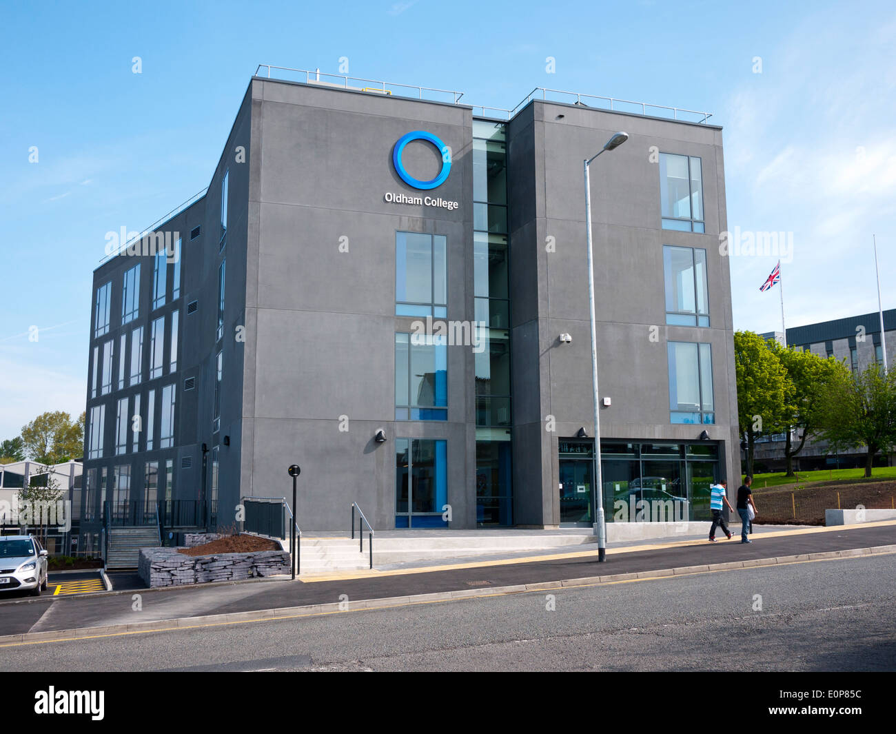 Part of the Oldham College Campus new build, Oldham, Greater Stock Photo 69330840 Alamy