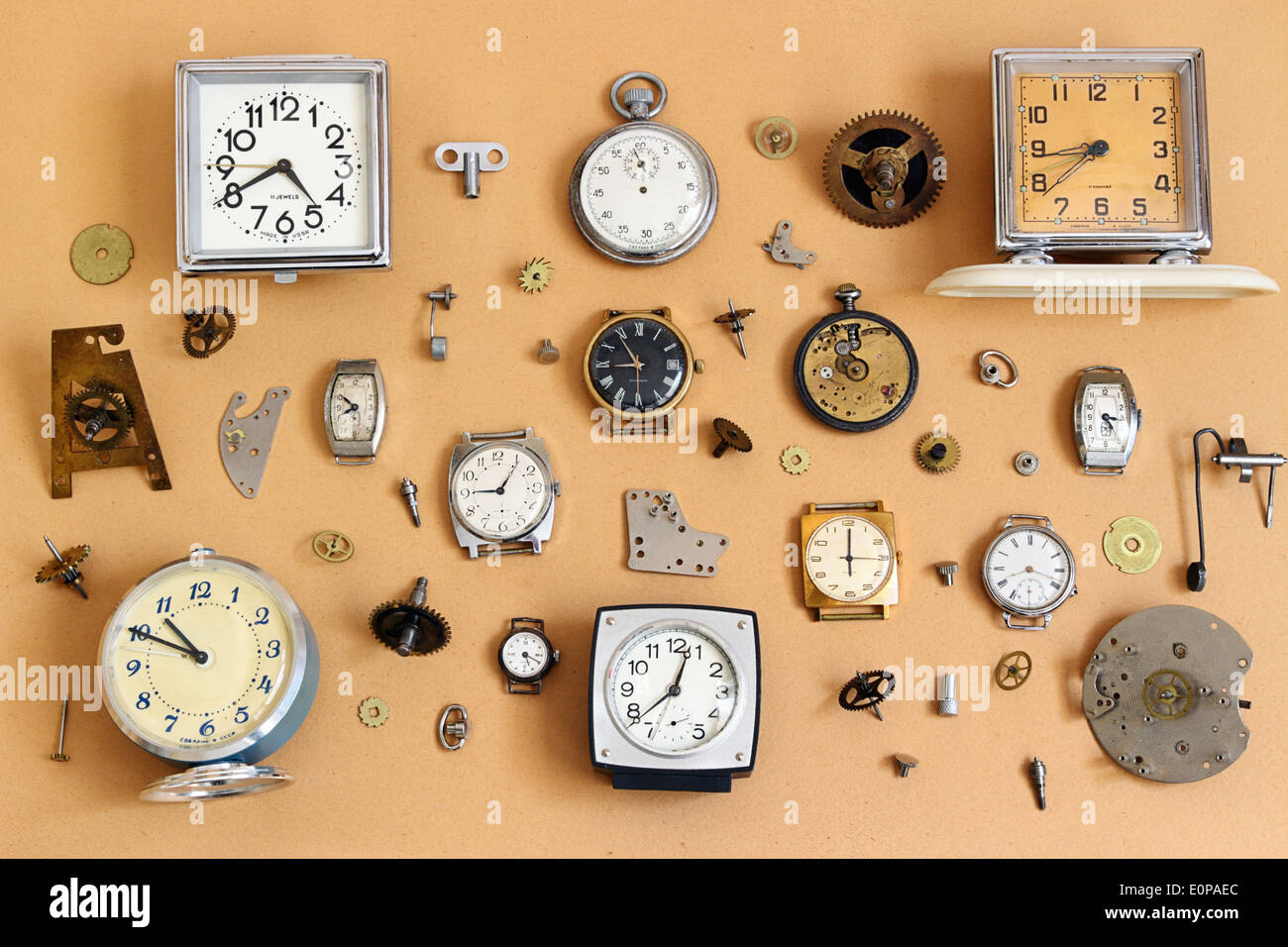 Clock parts hires stock photography and images Alamy