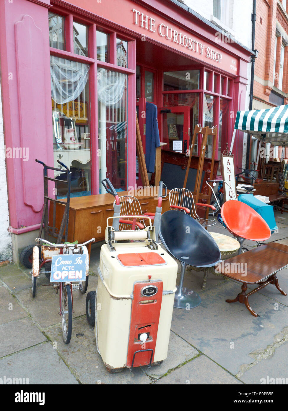 The curiosity shop in Stockport Cheshire UK Stock Photo