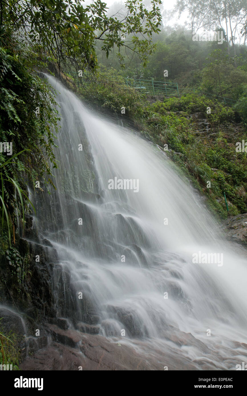 Thac Bac (Silver) Waterfall in Sapa, Vietnam Stock Photo - Alamy