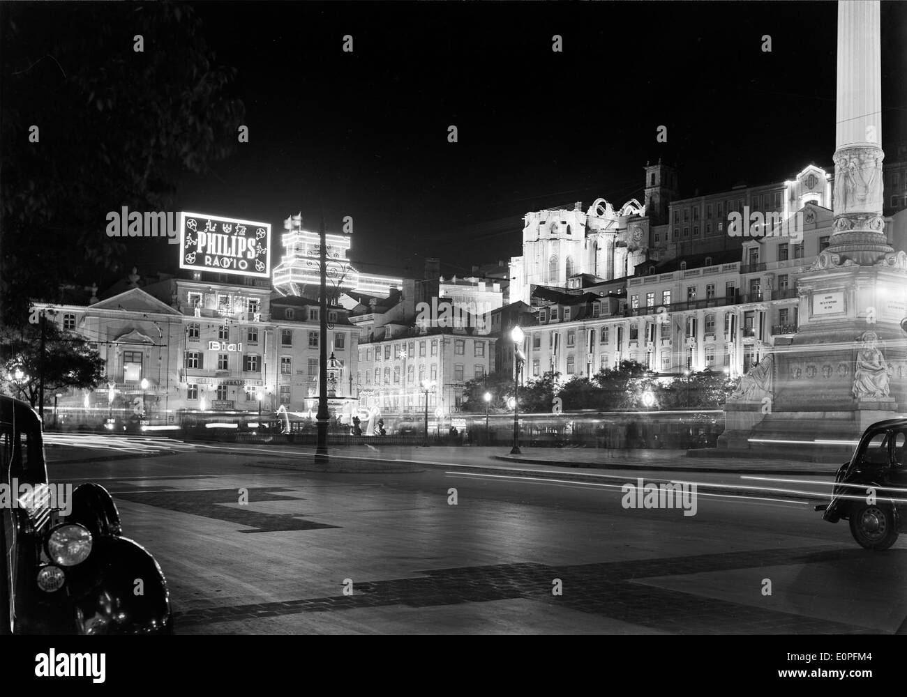 Praça dos Restauradores, Lisboa, Portugal Stock Photo - Alamy