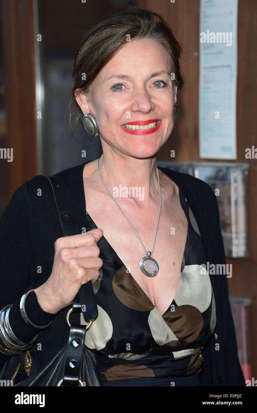 London, UK. 18th May 2014. Belinda Lang attends the Park Theatre first birthday gala in Finsbury park in London. Photo by See Li/Alamy Live News Stock Photo