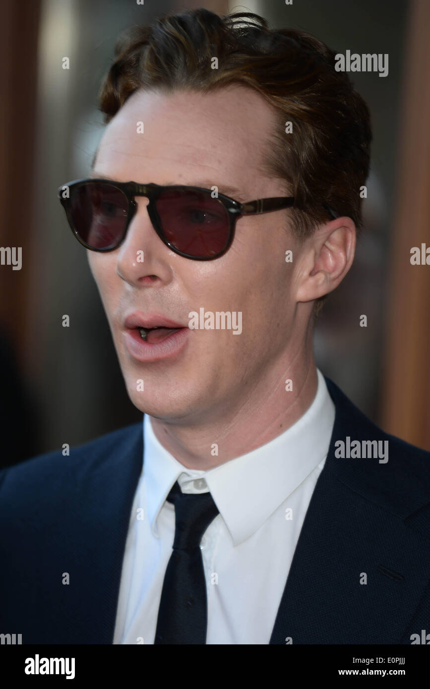 London, UK. 18th May 2014. Benedict Cumberbatch attends the Park Theatre first birthday gala in Finsbury park in London. Photo by See Li/Alamy Live News Stock Photo