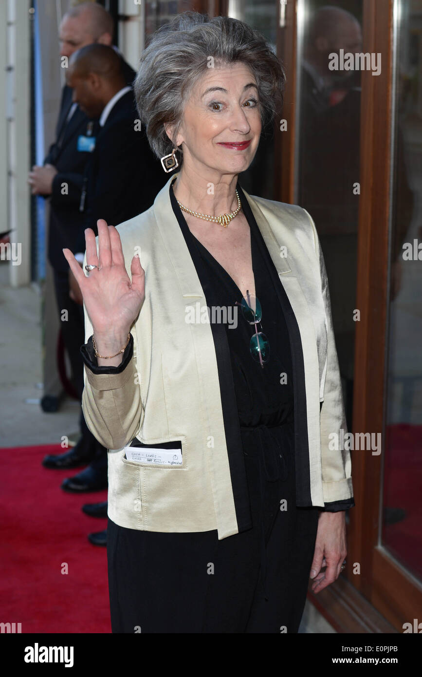 London, UK. 18th May 2014. Maureen Lipman attends the Park Theatre first birthday gala in Finsbury park in London. Photo by See Li/Alamy Live News Stock Photo